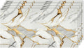 IZODEKOR 4 Pcs 24"x48" PVC Marble Wall Panels by Izodekor3DWallPanels
