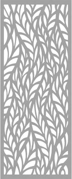 31 3/8"W x 79 3/8"H x 3/8"T Ortonville Decorative Fretwork Wall Panels in - Image 4