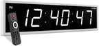 Ivation Oversized 36" Large Digital LED Clock | Big Digital Clock by Ivation