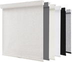 AOSKY No Drill Cordless Blackout Roller Shades by AOSKY