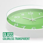Wall Clock Modern Simple Quartz Decorative Clock Non-Ticking Silent Battery - Image 5