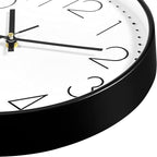 Foxtop Black Wall Clock 12 Inch Silent Non Ticking Quartz Battery Operated - Image 5