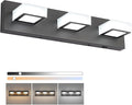 Ralbay 5 Color Temperature Modern LED Black Bathroom Vanity Lights Dimmable by RalbayLighting