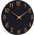 Roymnie Wall Clock, 10 Inch Modern Wall Clocks Battery Operated, Silent Non by Unknown