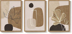Large Framed Neutral Boho Wall Art - Image 9
