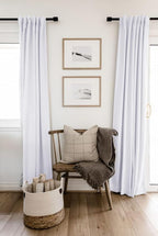100% Blackout Shield Linen Blackout Curtains - Image 7