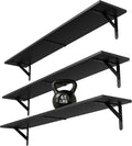 WOPITUES Floating Shelves for Wall 40″W x 8″D, Long Wall Mounted Shelves Set of by WOPITUESOfficial