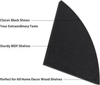 HORLIMER Floating Corner Shelf Wall Mount, Living Room - Image 4