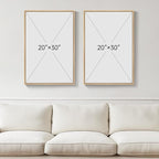 Framed Neutral Boho Floral Wall Art - Image 3