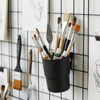Kaforise15-Piece Wire Grid Panel Accessories Set, 10 Black Hanging Cups and 5 - Image 5