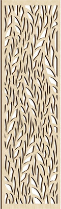 Ortonville Decorative Pierced Fretwork Wood Wall Panels, 25 3/8"W x 64 3/8"H x by EkenaMillwork
