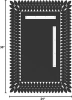 Kelly Miller Jeweled Luxury Bathroom Mirror - Image 10