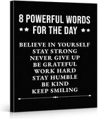 Inspirational Wall Decor, Motivational Canvas Painting Wall Art by VAHATAN