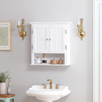 UTEX Bathroom Wall Cabinet, Bathroom Medicine Cabinet - Image 2