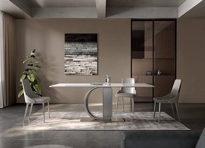 Dimoon 110''x17.7'' Etoupe Peel and Stick Wallpaper Contact Paper Modern Self - Image 6