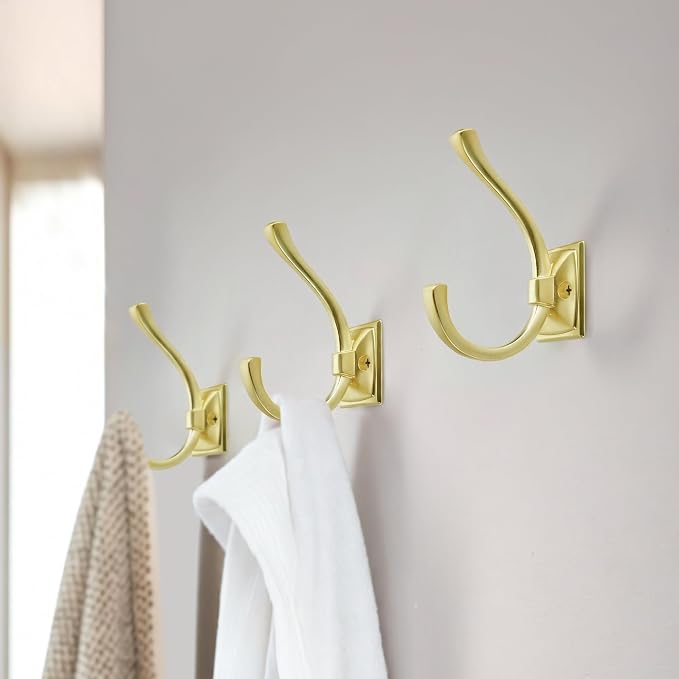 TUNNY 5 Pack Antique Design Wall Hanging Coat Hooks - Image 6