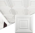 Art3d Drop Ceiling Tiles 24x24 Inch – Glue Up PVC Ceiling Tiles 2x2 Ft. by Art3d
