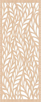 Ortonville Decorative Pierced Fretwork Wood Wall Panels, 27 3/8"W x 69 3/8"H x - Image 2