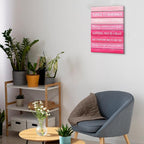 Inspirational Pink Wall Art Decor, Preppy Motivational Room Sign - Image 5