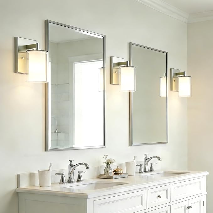 Kalium Wall Sconces Set of Two Modern Vanity Lights - Image 7