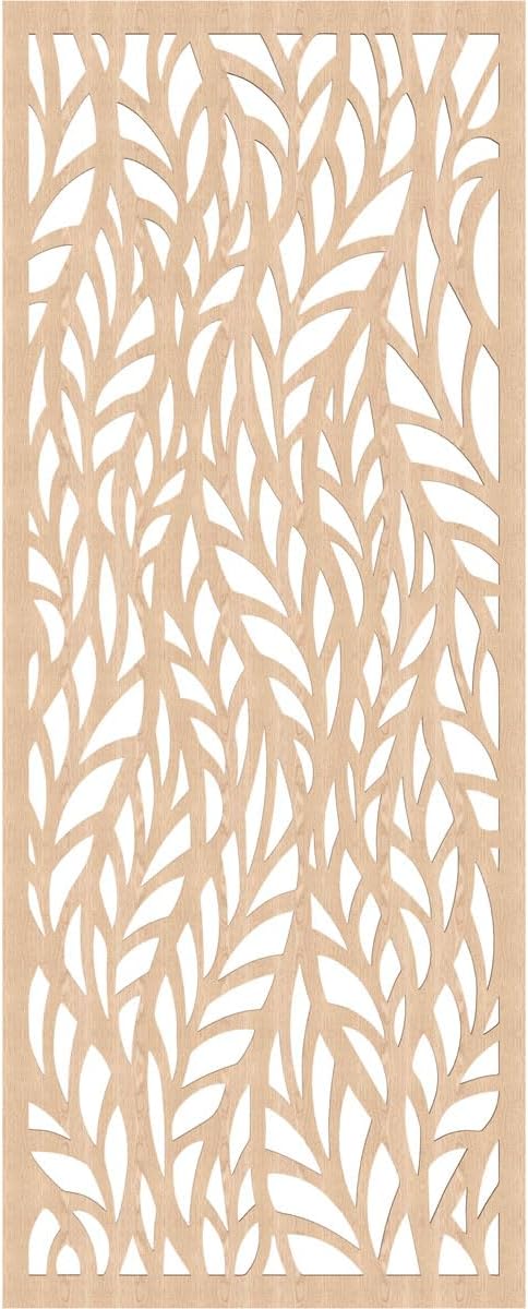 Ortonville Decorative Pierced Fretwork Wood Wall Panels, 35 3/8"W x 89 3/8"H x - Image 2