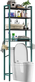 Kalrin Over-The-Toilet Storage Rack, 4-Tier Bathroom Organizer Shelf Over Toilet - Image 9