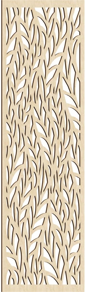 Ortonville Decorative Pierced Fretwork Wood Wall Panels, 33 3/8"W x 84 3/8"H x by EkenaMillwork