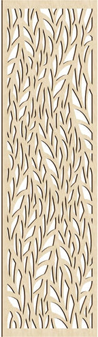 Ortonville Decorative Pierced Fretwork Wood Wall Panels, 33 3/8"W x 84 3/8"H x by EkenaMillwork