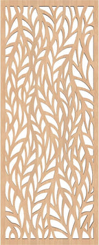Ortonville Decorative Pierced Fretwork Wood Wall Panels, 9 3/8"W x 24 3/8"H x - Image 2