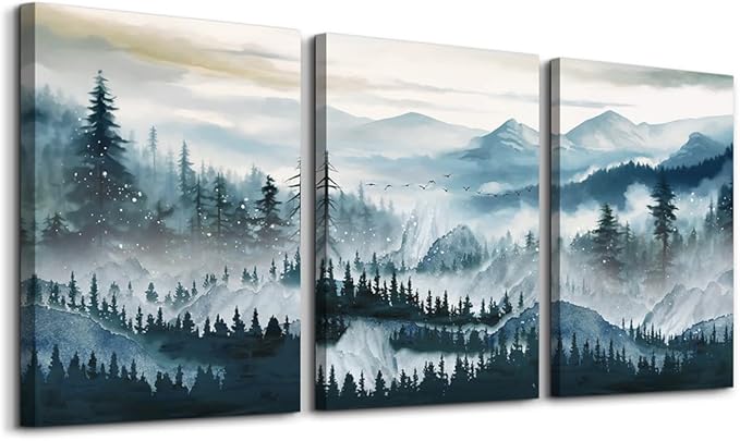 MHARTK66 Mountain Landscape Wall Art by MHARTK66
