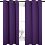 NICETOWN Triple Weave Home Decoration Thermal Insulated Solid Ring Top Blackout by NICETOWN