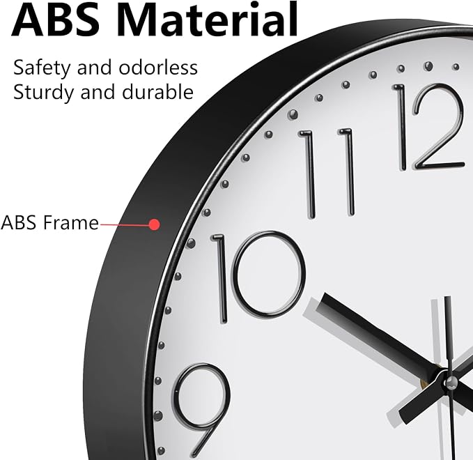 Modern Silent Wall Clock - Image 7