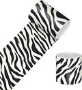 HOMETITUTE Wallpaper Border Peel and Stick Zebra Stripe Texture Decorative Wall by HOMETITUTE