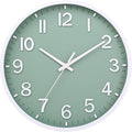 Wall Clocks Battery Operated 12 inch Modern Wall Clock, Silent Non Ticking Wall by Unknown