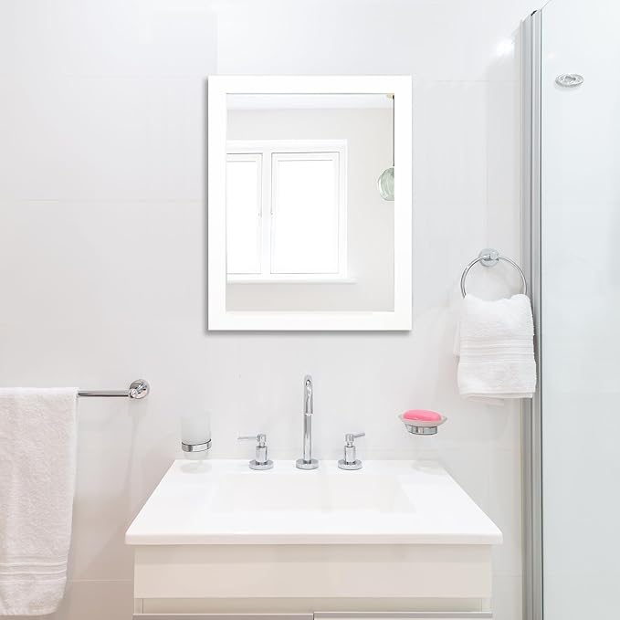 Ruomeng Rectangular Wall Mirror 16" x 20" - Image 2