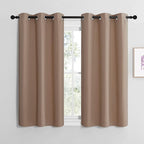 NICETOWN Small Window Kitchen Blackout Curtains, Thermal Insulated Solid by NICETOWN