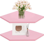 Homode Corner Floating Shelves, Corner Wall Shelf by Homode