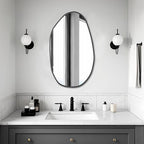 BOMINICA Irregular Wall Mirror Asymmetrical Mirror - Image 2