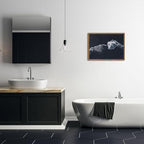 Funny Skeleton Bathroom Wall Art Gothic Skull Hand and Toilet Paper Bathroom - Image 6