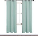 NICETOWN Bedroom Curtain Panels Blackout Draperies, Thermal Insulated Solid - Image 2