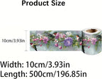 Morning Glory Wallpaper Border 196x4 Inch Removable Wall Border Peel and Stick - Image 9