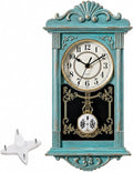 Clockswise Vintage Grandfather-Style Wall Clock by Clockswise