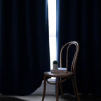 IGEMAEVE Navy Blue Blackout Curtains 96 Inch Length 2 Panels Set, Grommet - Image 6
