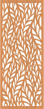 Ortonville Decorative Pierced Fretwork Wood Wall Panels, 17 3/8"W x 44 3/8"H x - Image 2