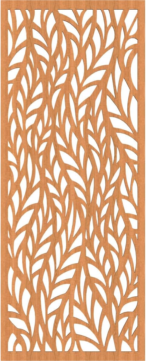 Ortonville Decorative Pierced Fretwork Wood Wall Panels, 17 3/8"W x 44 3/8"H x - Image 2