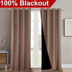 NICETOWN Cold Reducing Curtains, Complete Blackout Shades - Image 2