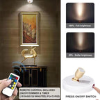 HAMVIDNE LED Spotlight, Battery Powered Picture Lights, Uplighting Indoor - Image 2