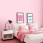 practicalWs Pink Self-Adhesive Wallpaper Film Stick Paper Easy to Apply Peel - Image 6