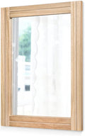 AAZZKANG Rustic Mirrors for Wall Rectangle Wood Frame Mirror 50 x 40 cm by AAZZKANG
