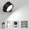 LED Wall Mounted Lights, Rechargeable Wall Sconces Lamp, 3 Color Temps & Remote by AMETHEUS